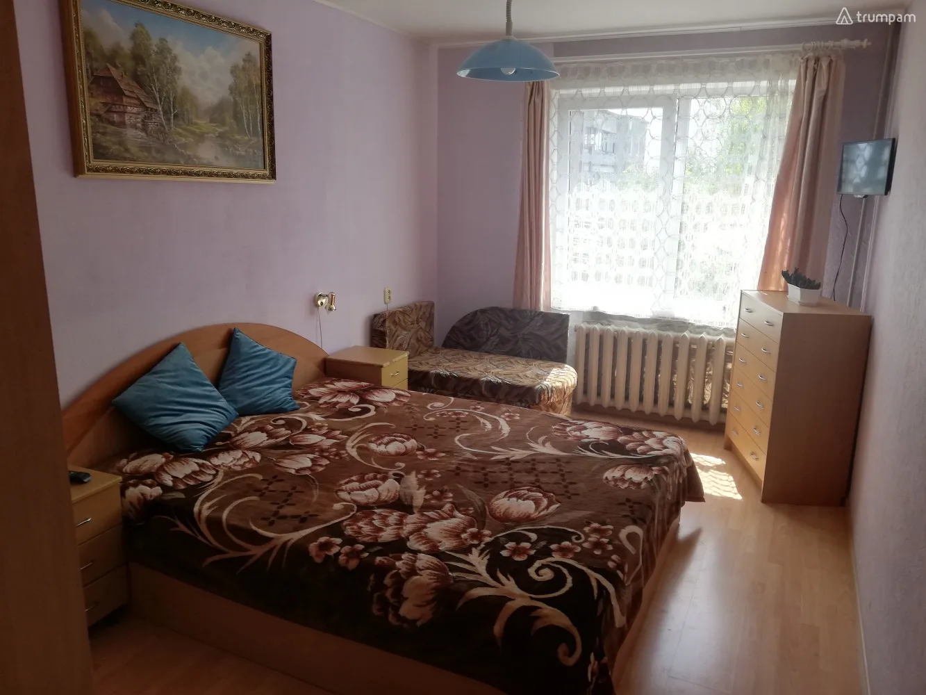 Двухкомнатная квартира в аренду в Швянтойи