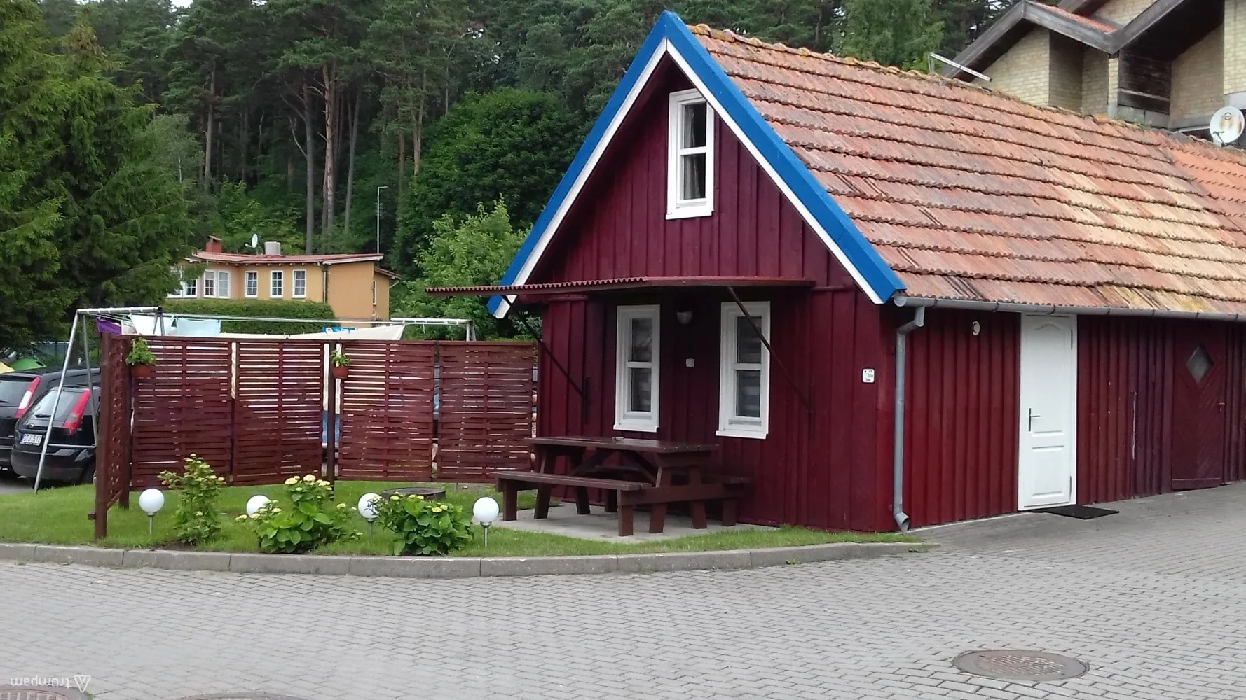 Two-storey holiday house "Vasarnamis"