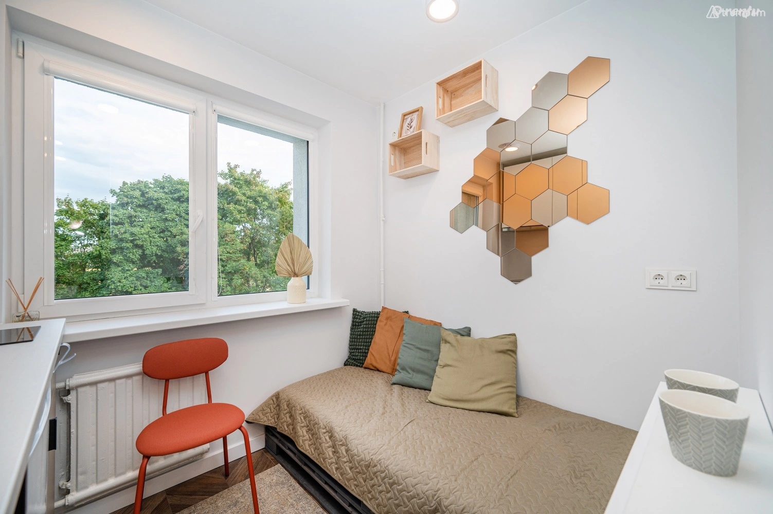 Mini studio apartment for one person