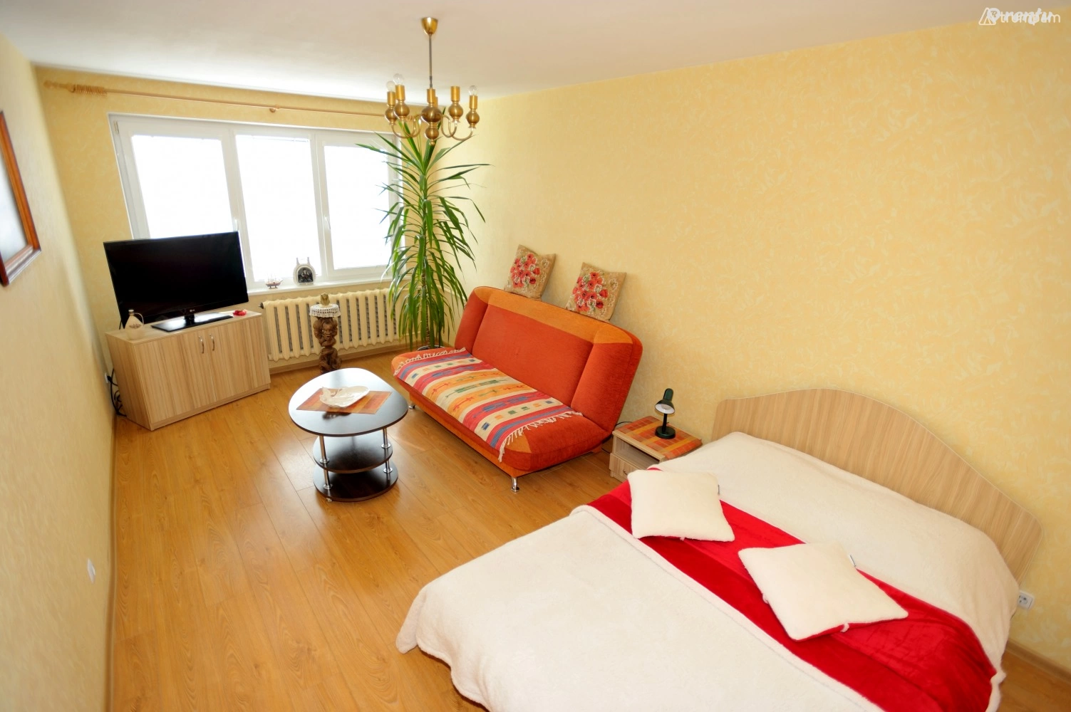 Однокомнатная квартира возле рынка Egle в Клайпеде