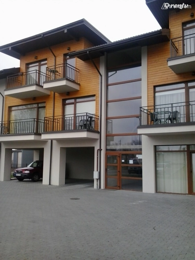 Studio apartment with balcony in the center of Palanga