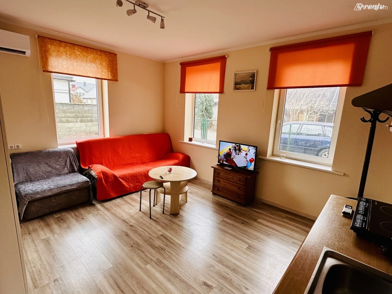 Уютная 1-комнатная квартира возле Нямунаса