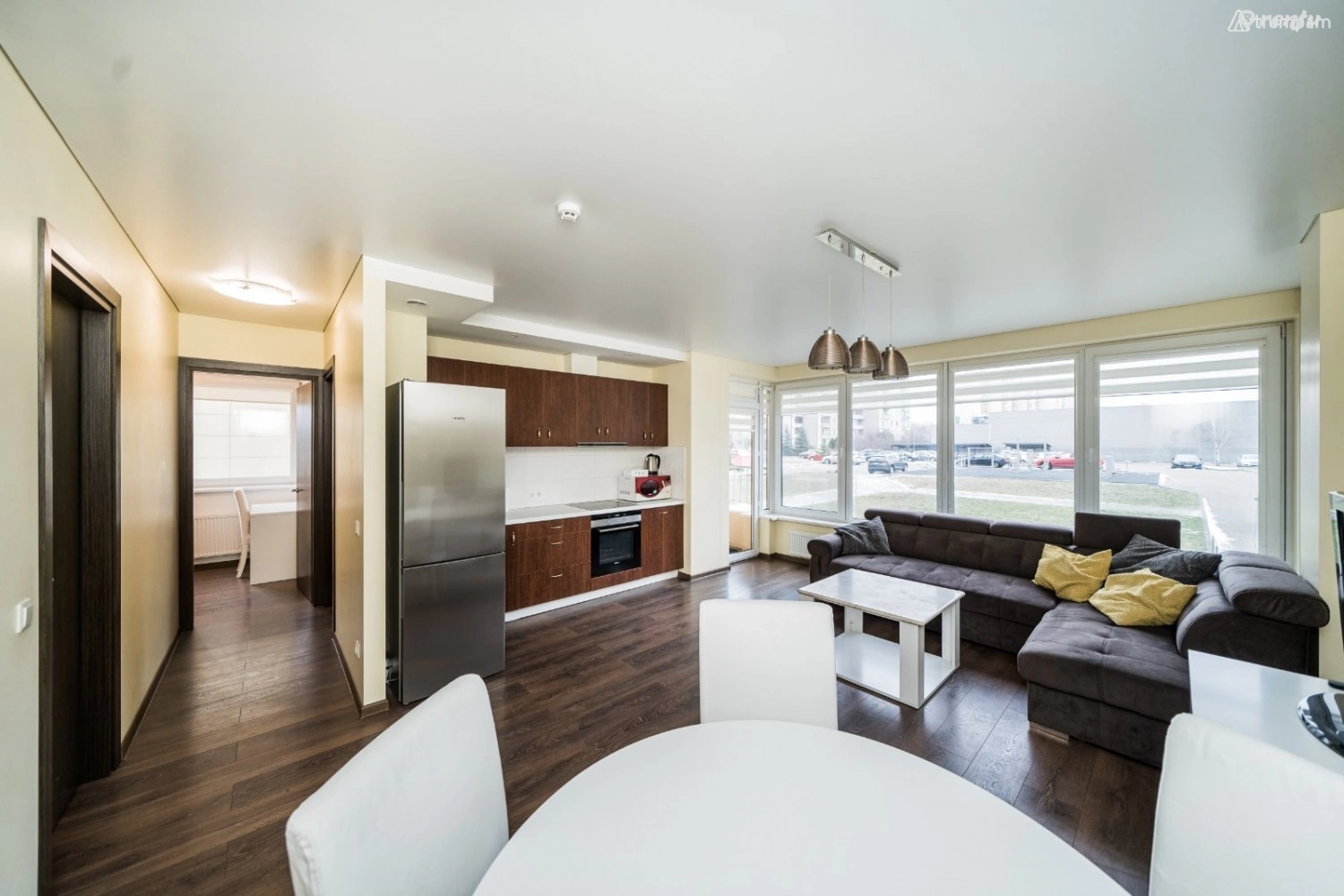 Просторная квартира с парковкой в ​​Каунасе