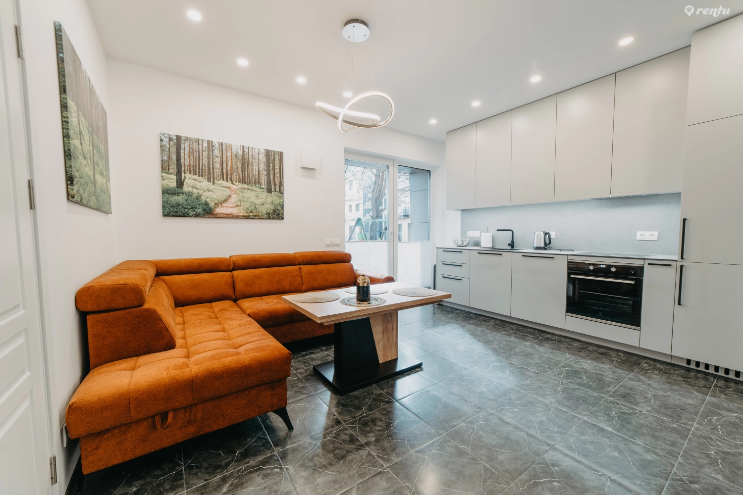 Apartments in Palanga "Bangų Namai" (3 rooms with 2 terraces