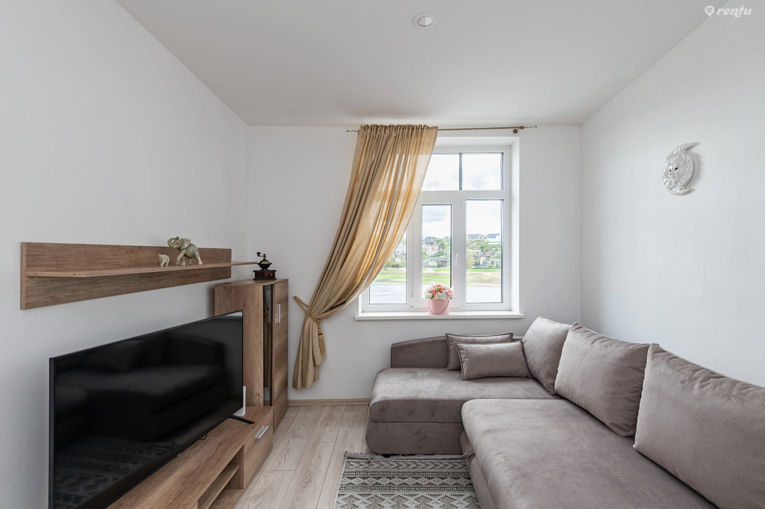 Nemuno upės vaizdo apartamentas netoli McDonaldo