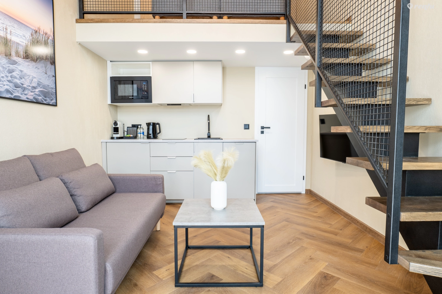 Hyggelig Loft apartment with terrace