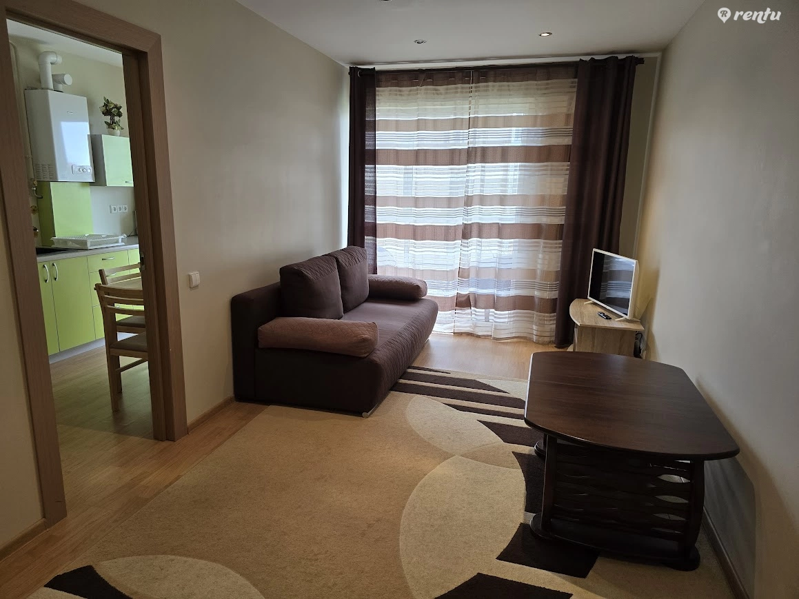 One room apartment with balcony