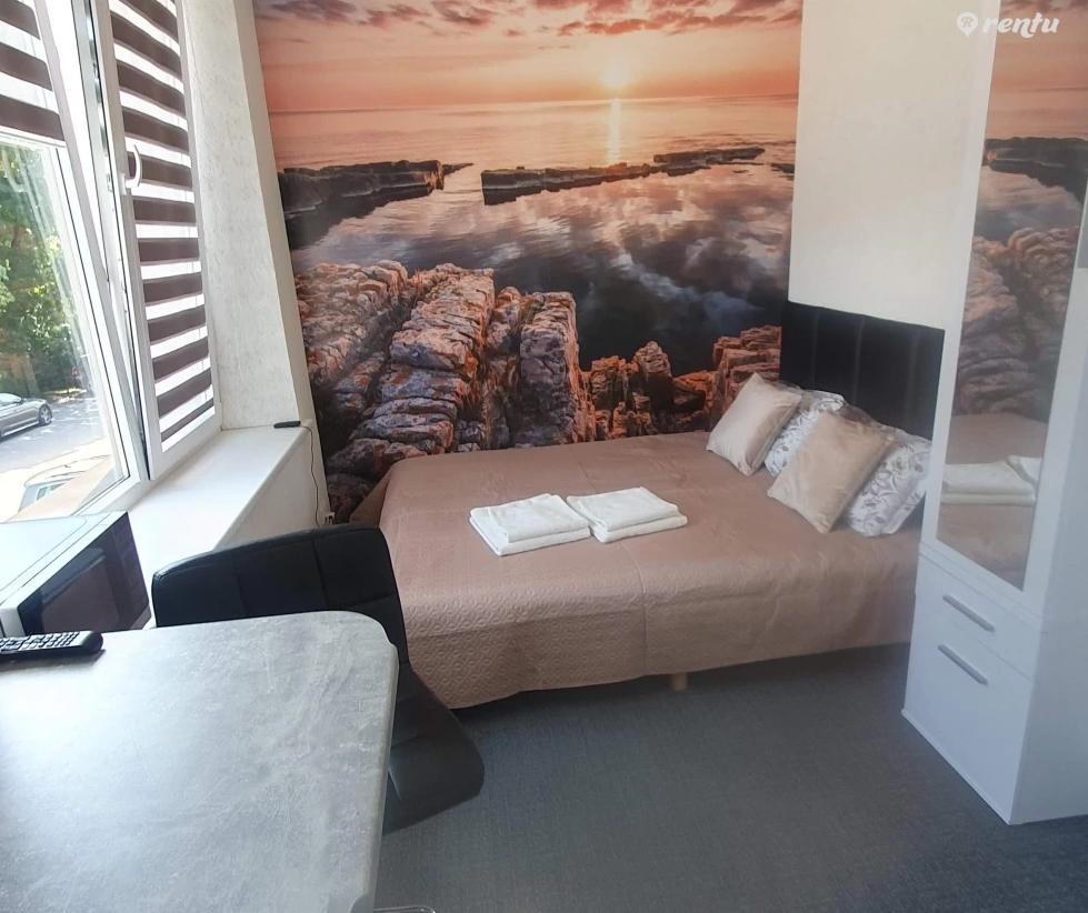 Мини-квартира-студия на двоих в Паланге