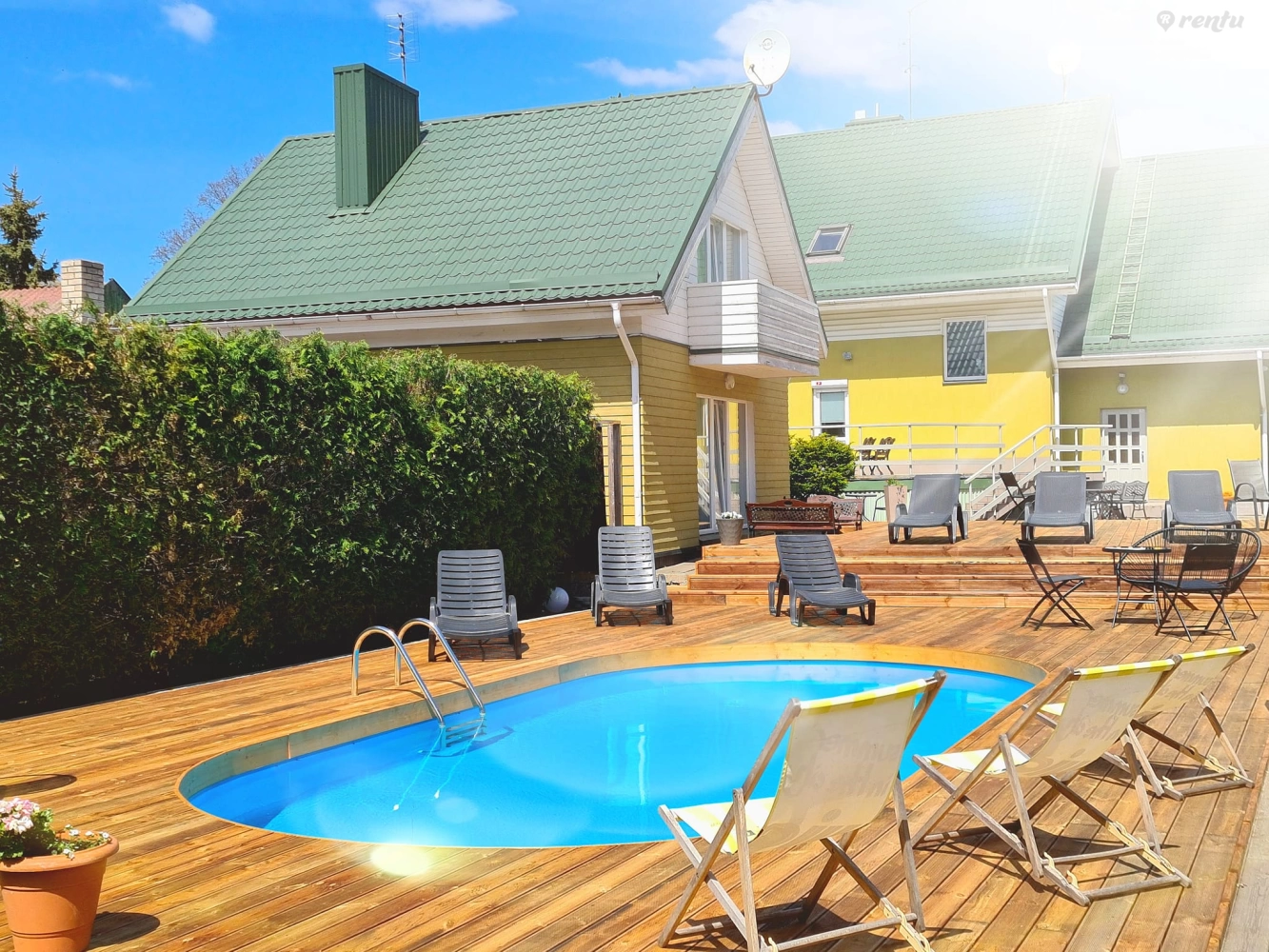 Уютный дом для отдыха в Паланге