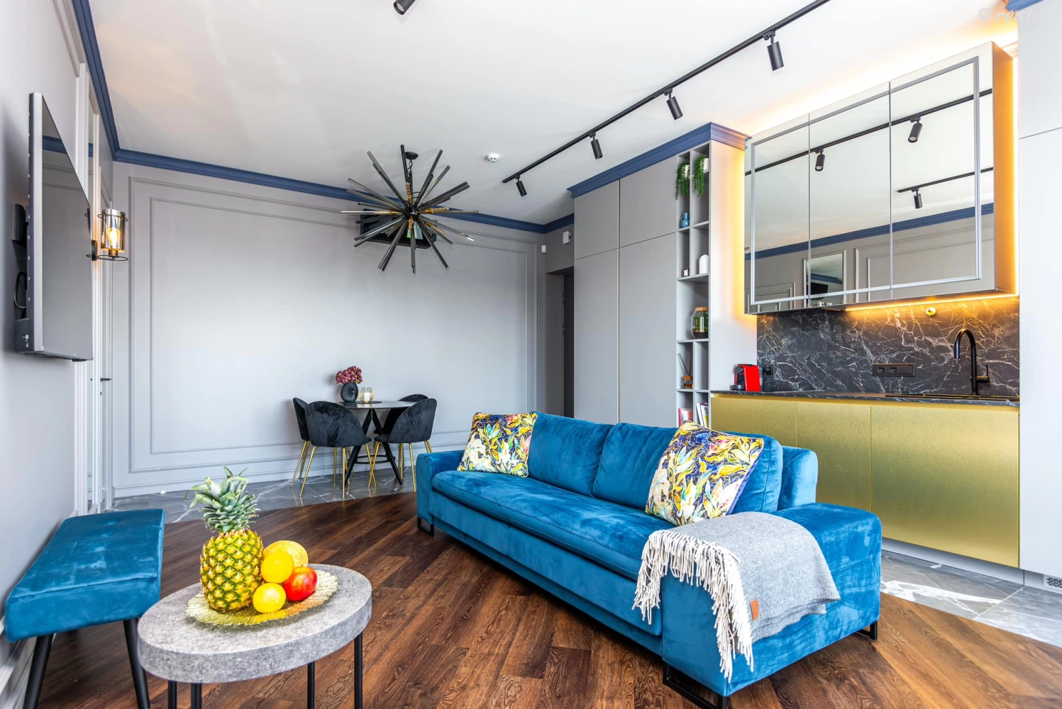 Indigo - Элегантные апартаменты с балконом в Кунигишкес