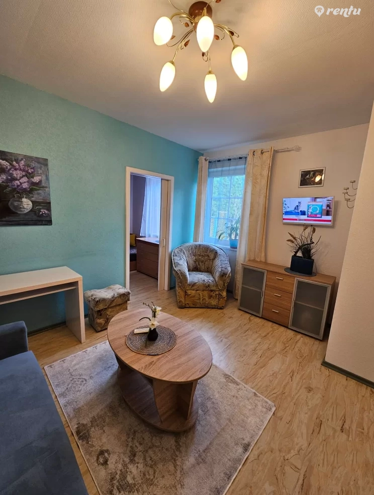 Двухкомнатная квартира с двориком