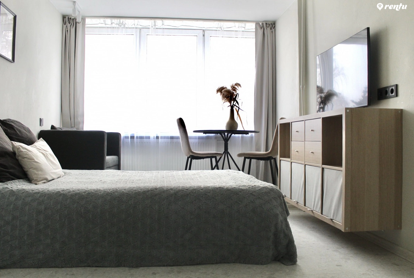 One-room apartment near Druskininkai