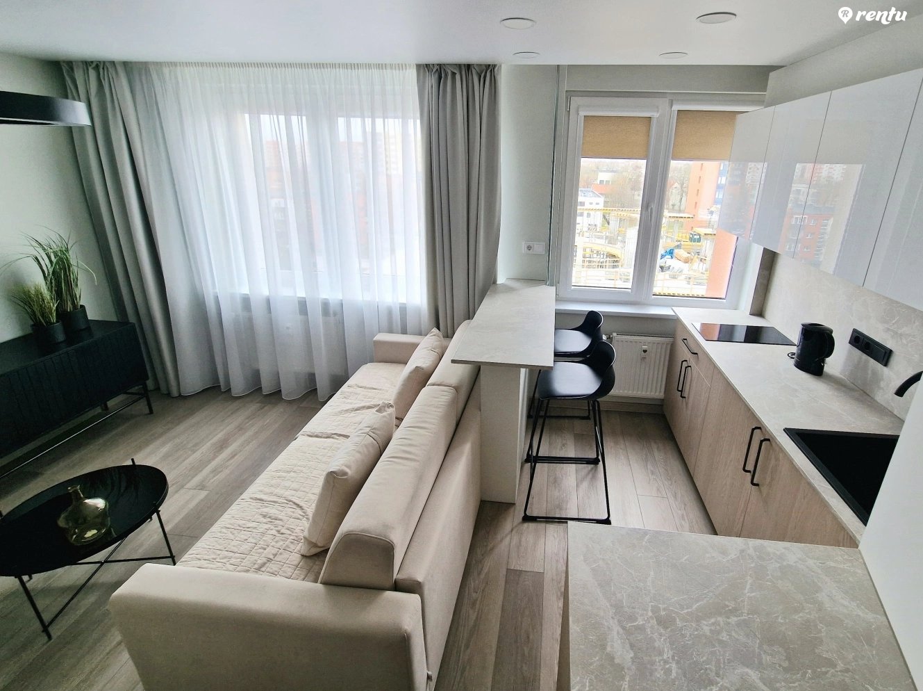 Студия Uno в центре Клайпеды