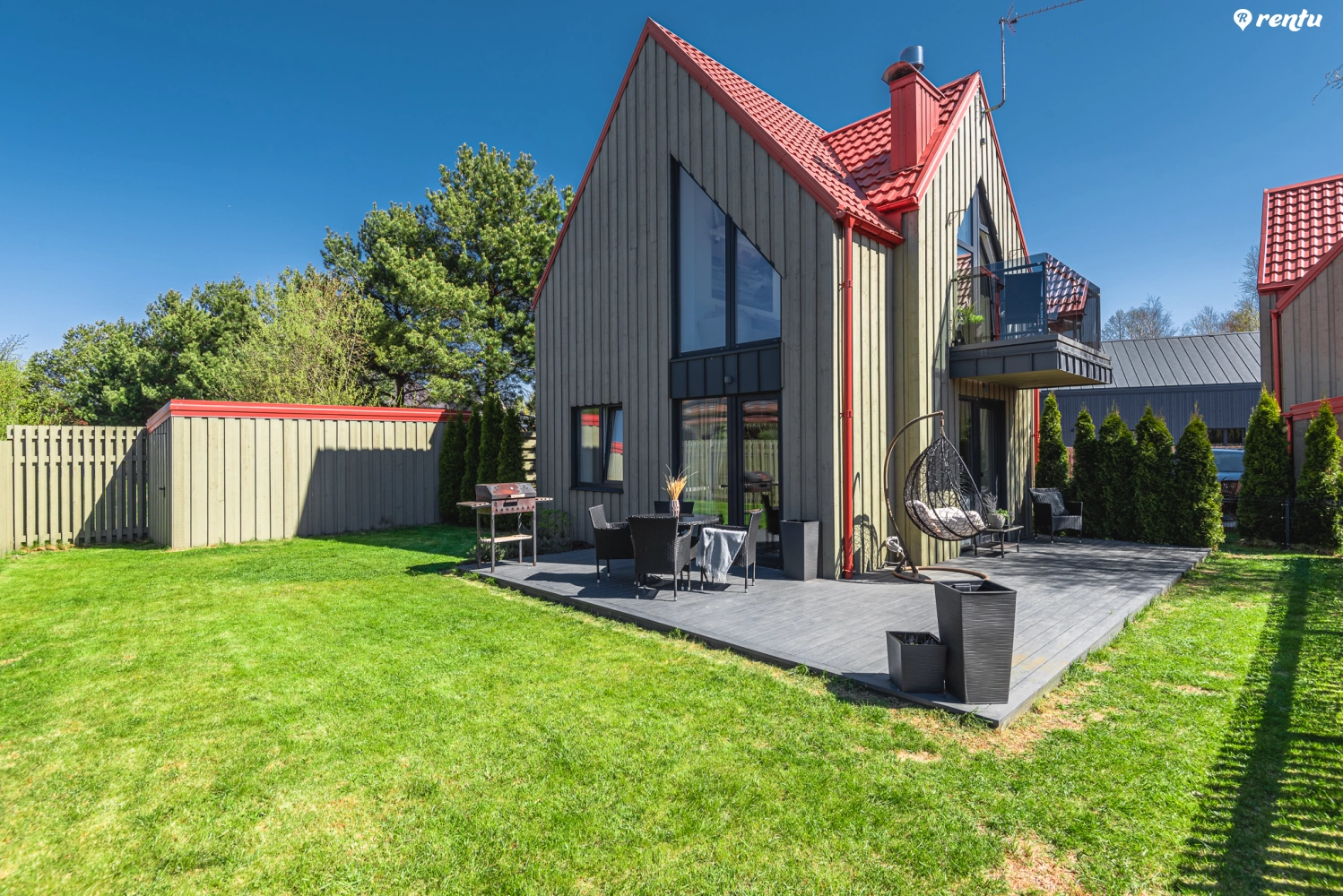 Žalia kopa Пятиместный коттедж