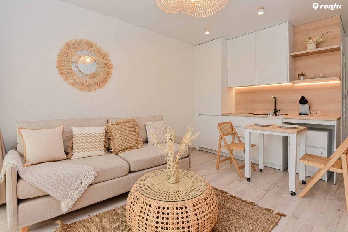 Апартаменты для двоих "Smilga"  с террасой в Кунигишкес