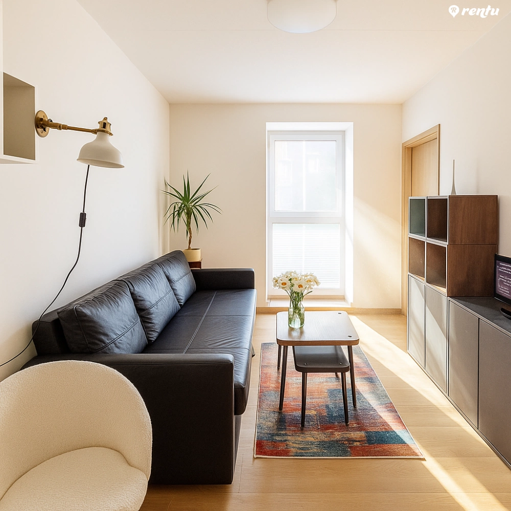 Квартира-студия с одной спальней + парковка