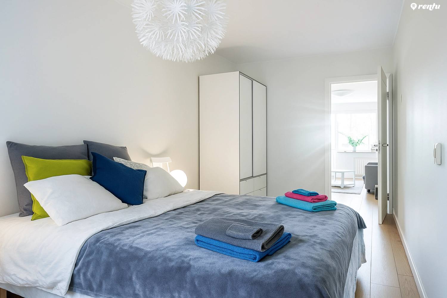 Scandinavian style two-room apartment