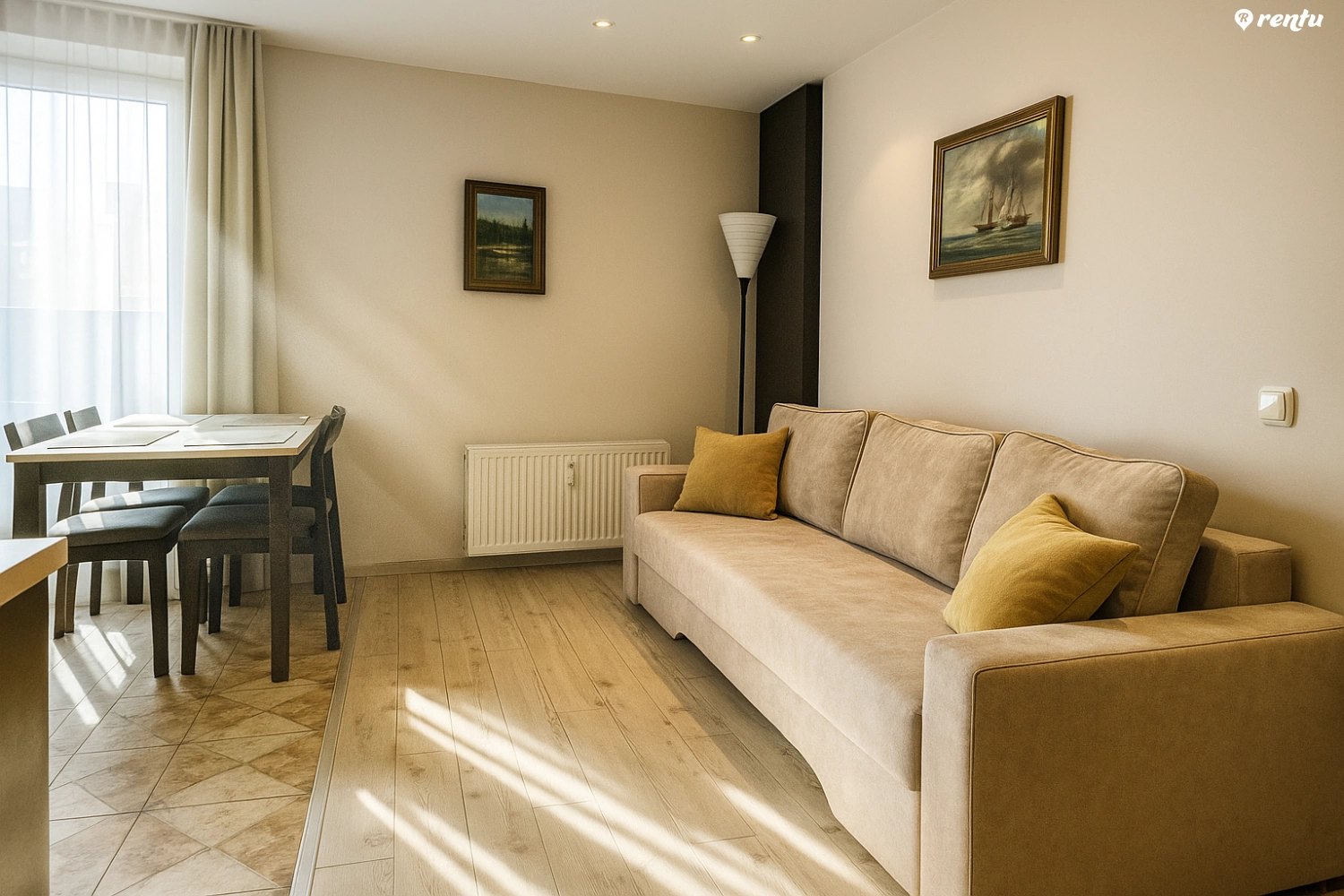 Two room apartment in Nida