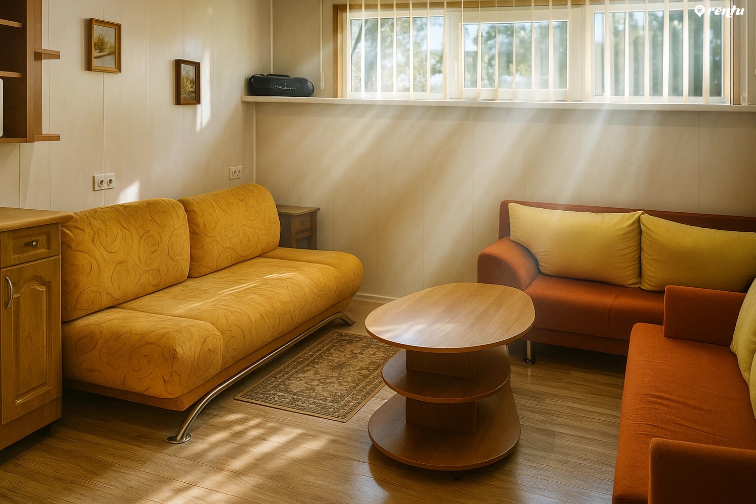 Квартира студия в Юодкранте