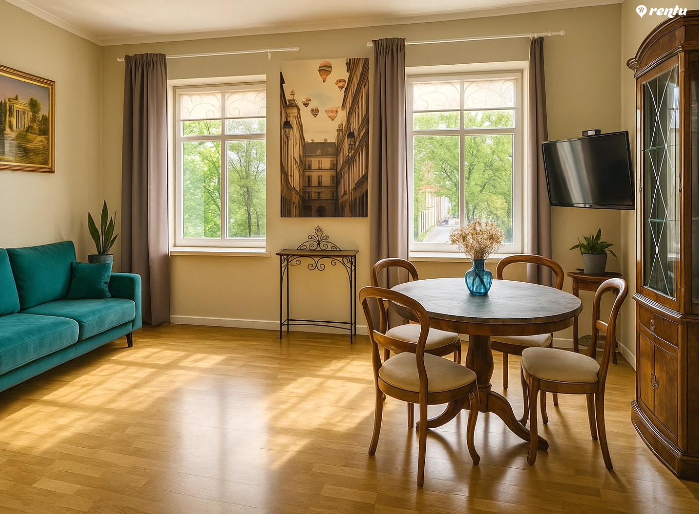 Tiltu senamiesčio apartment