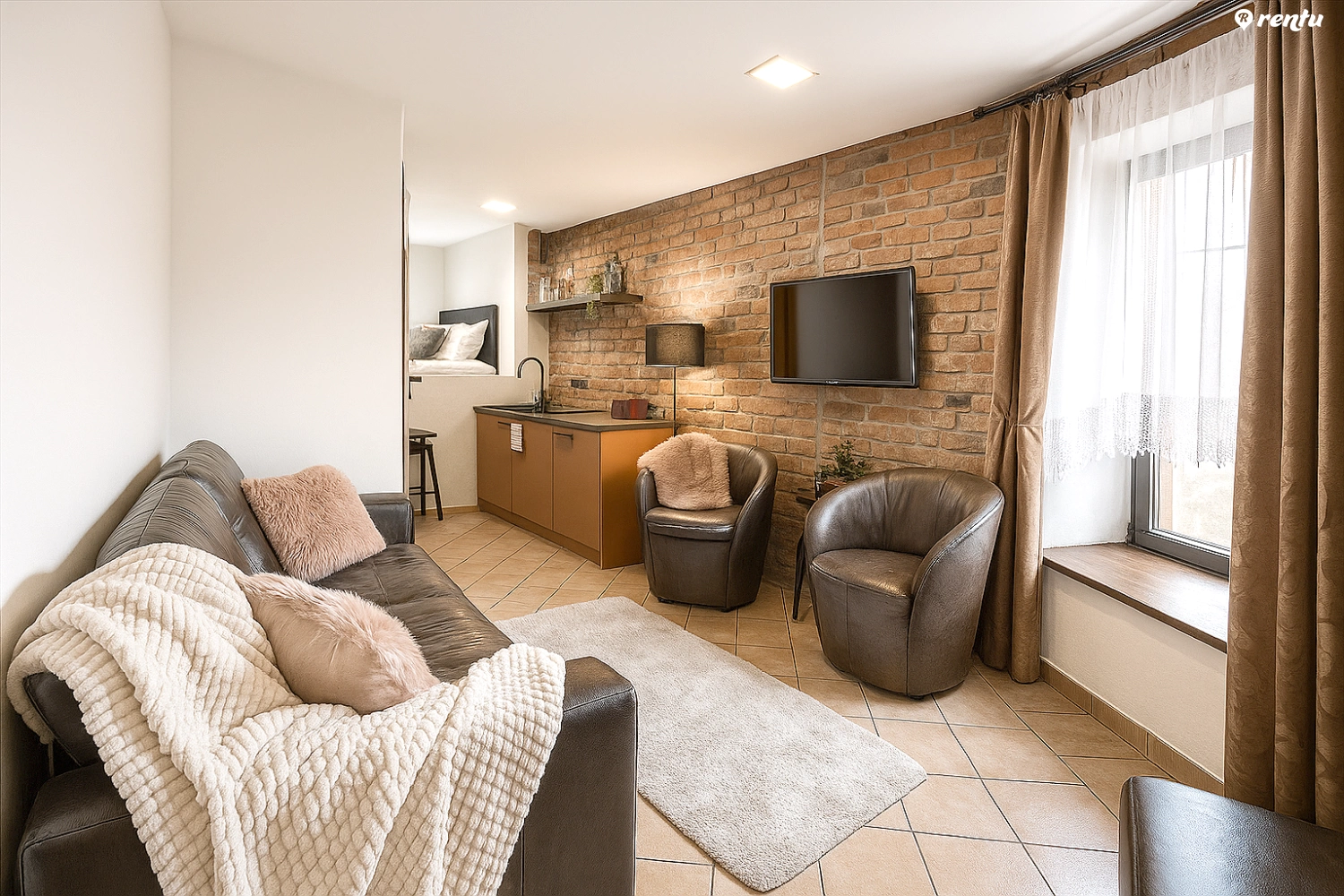 Мини студио апартамент в центре Каунаса