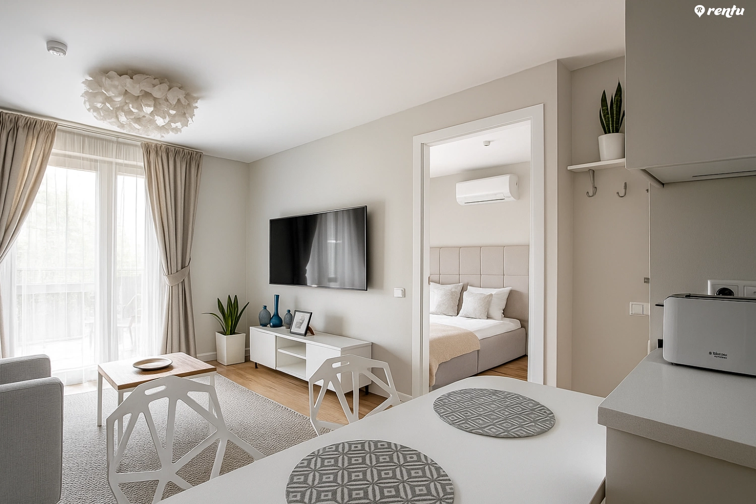 Naujai įrengti 2 kambarių Apartamentai (ComfortStay 15)