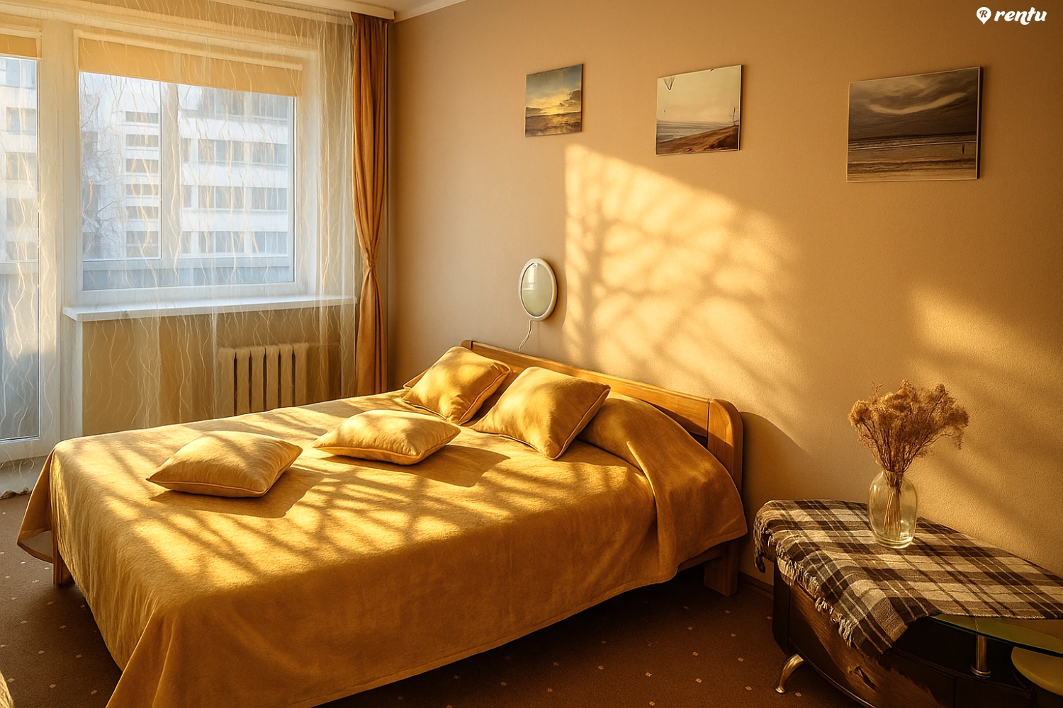 2-комнатная квартира для спокойного отдыха Čiurlionio g.