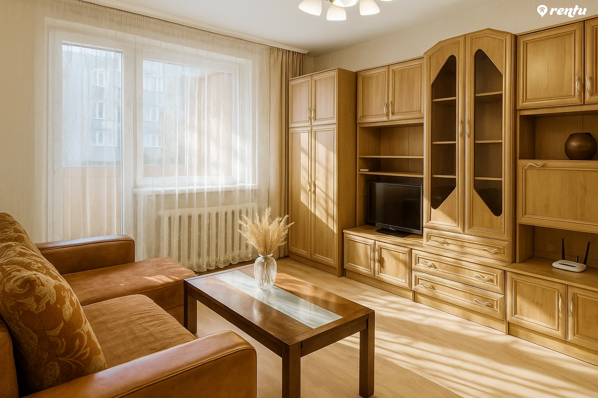 Однокомнатная квартира с балконом