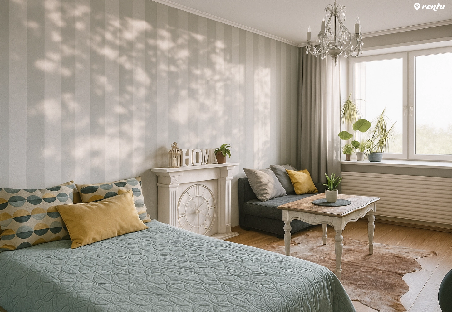 Two-room apartment for short term rent