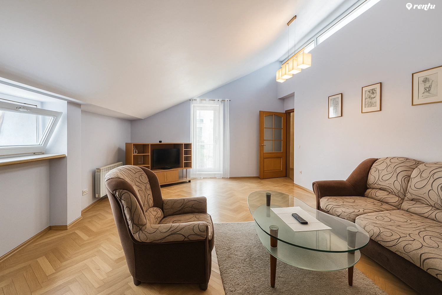 Апартаменты с балконом в Старом городе