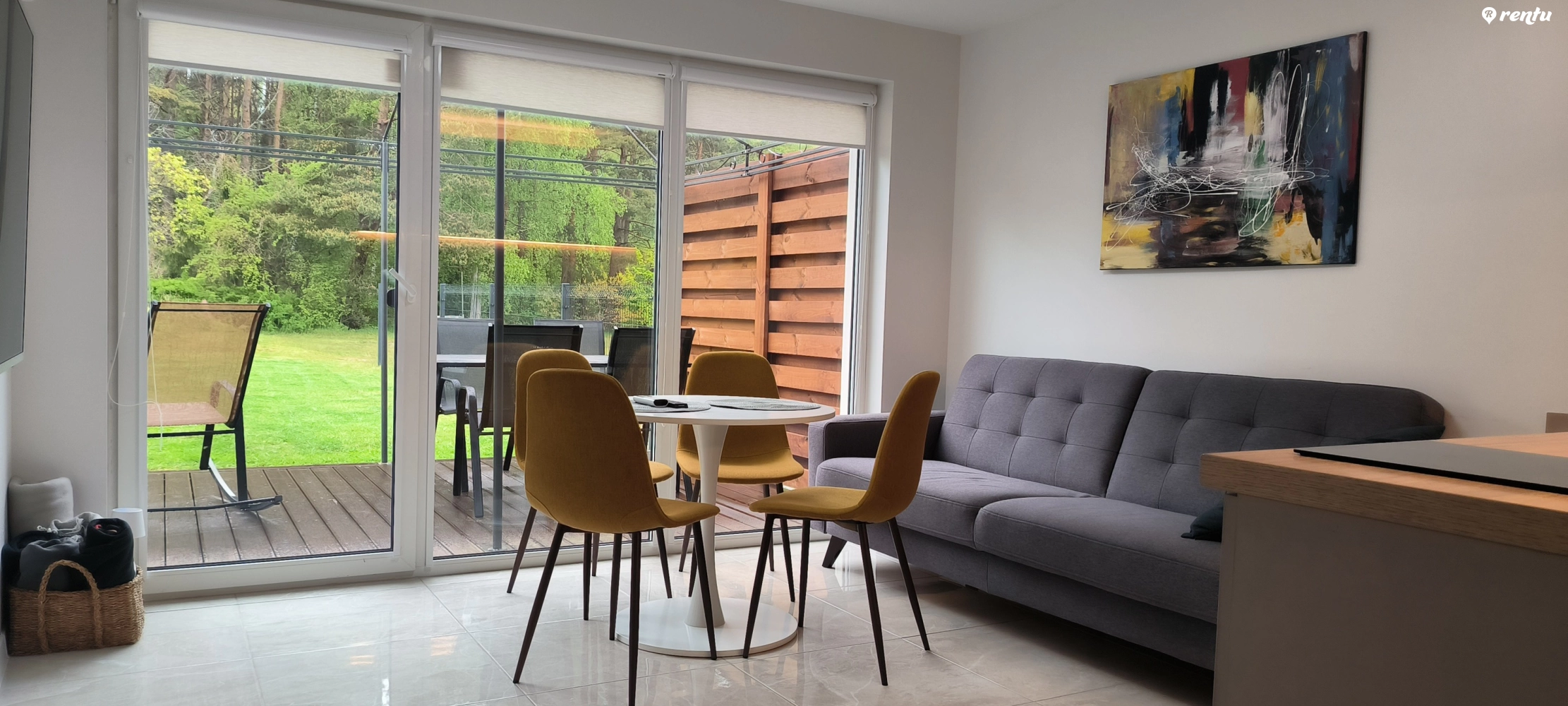 Apartamentai su terasa Pajūrio pasaka