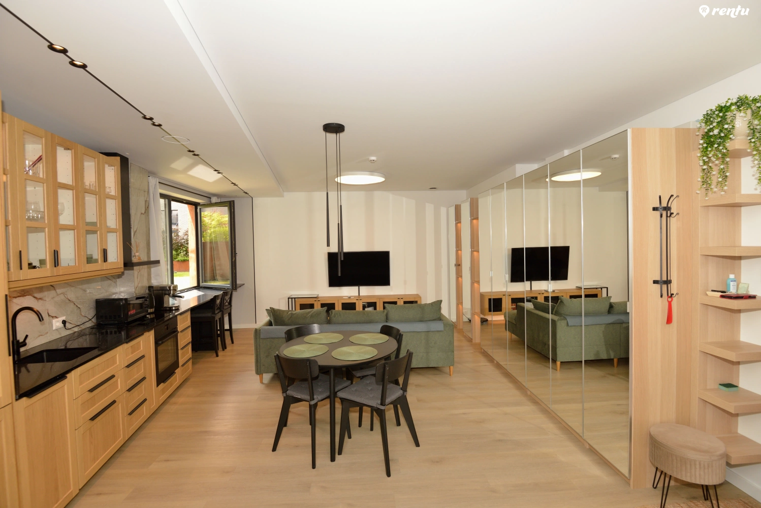 The gates of the old town in a cozy home environment