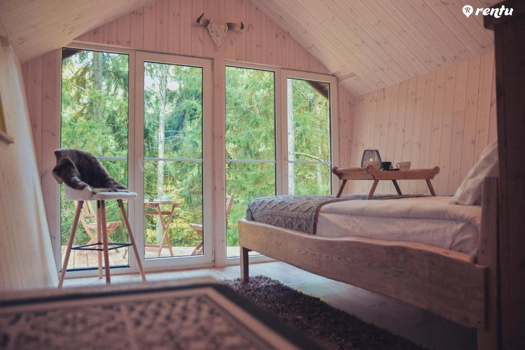 ALŪNA house - Unikali poilsio vieta,namelis miške ant šlaito