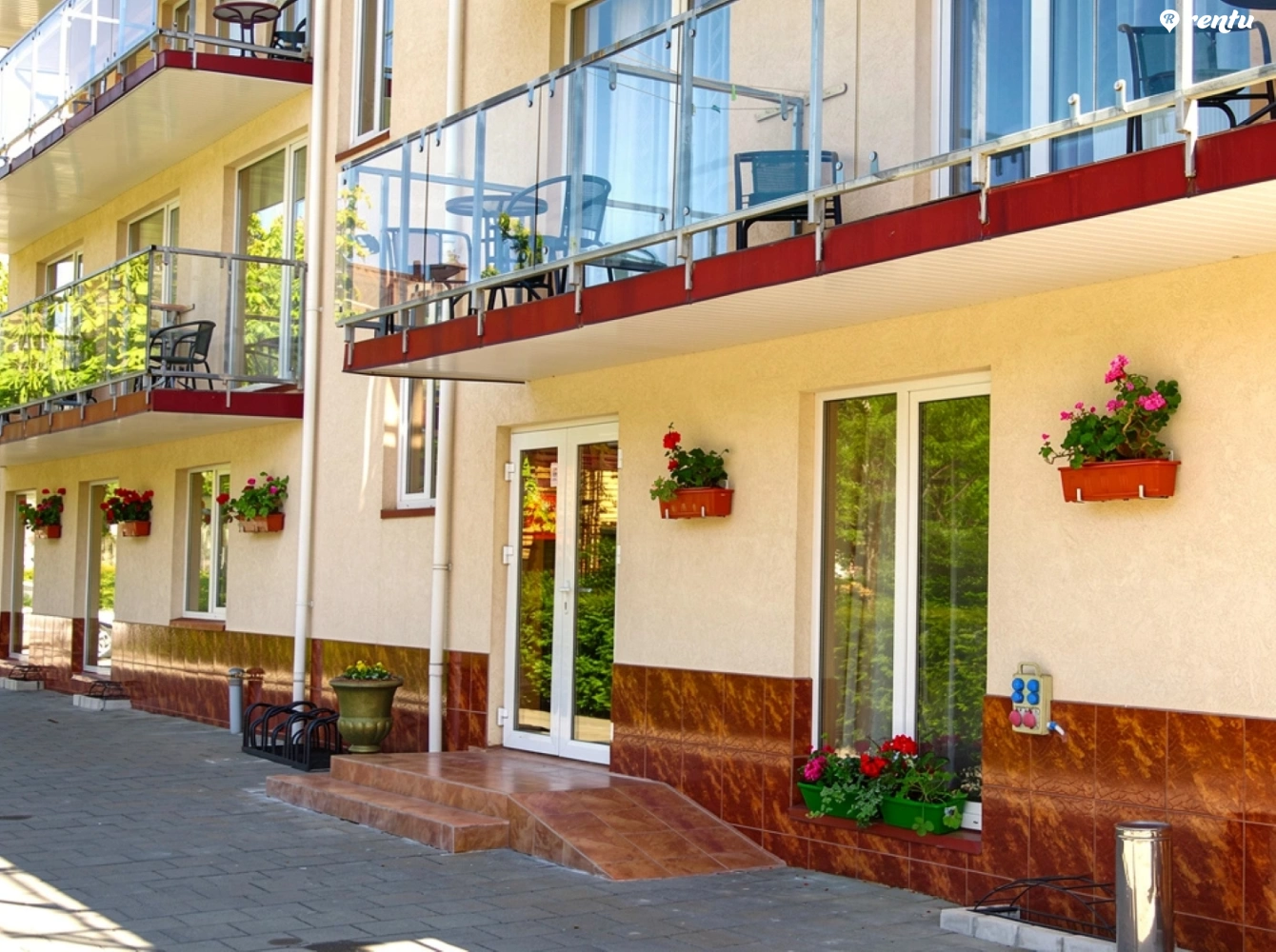 Pajūrio vila. Centras