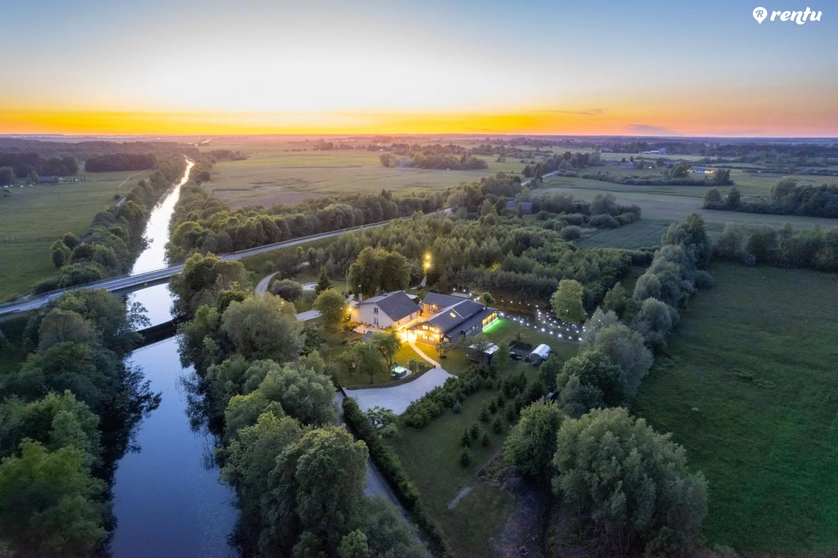 Lankupių vienkiemis - Тихая усадьба у воды для праздников и отдыха