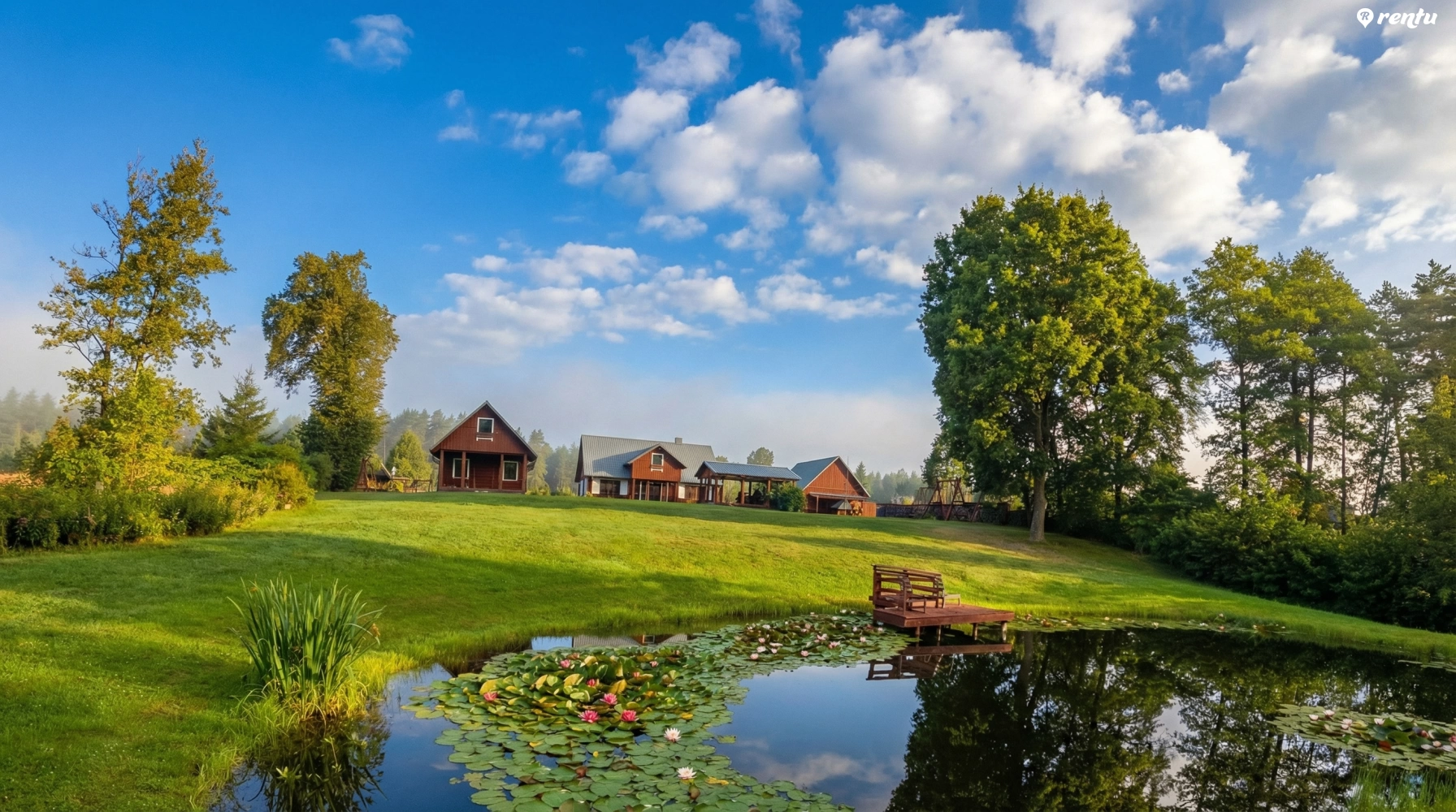 Sodybos nuoma Druskininkų miške prie vandens - DZŪKIJOS UOGA