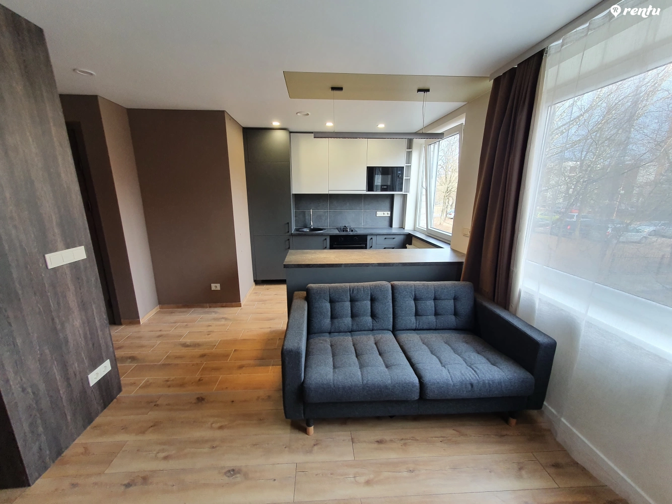 Studio butas centre dviems