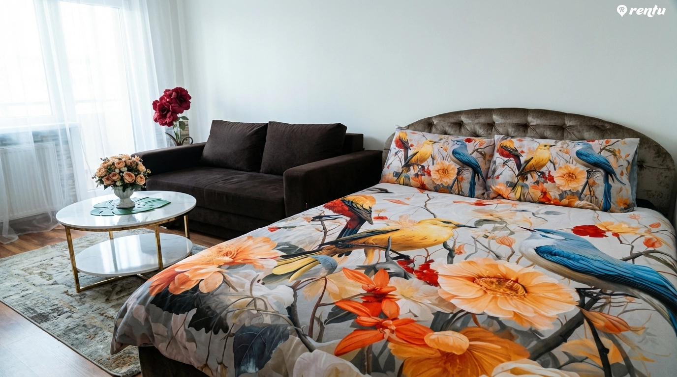 Однокомнатная квартира с балконом