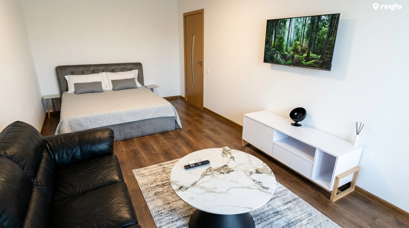 Удобная и тихая однокомнатная квартира рядом с центром