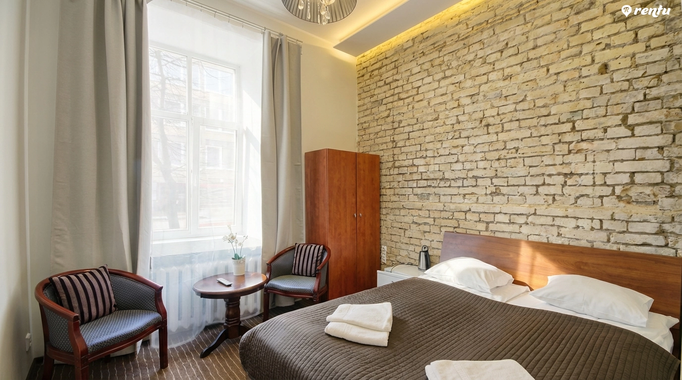 Стандартный двухместный номер в самом центре Вильнюса