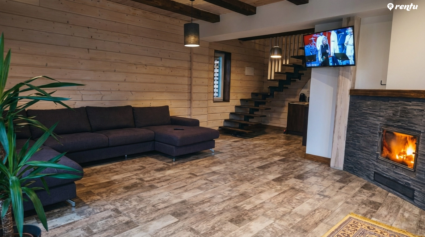 Namelio nuoma su džiakuzi ir terasa / Sodyba prie Krioklio