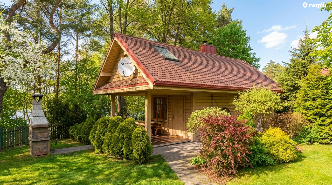 Ночлег с баней в Тракае около озера