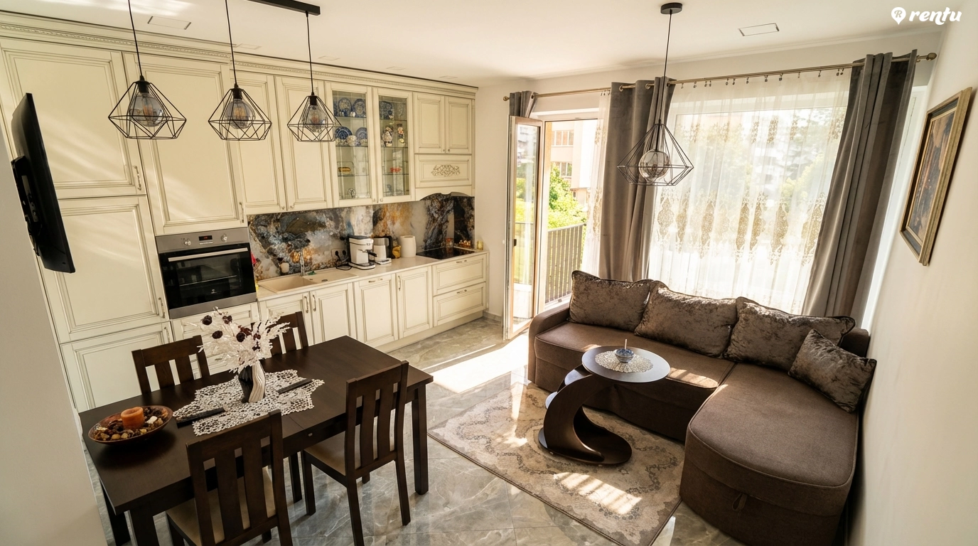 Two roomed flat in the center of Birstonas