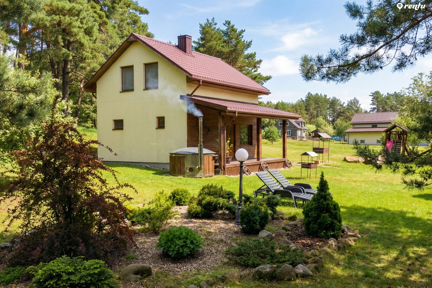 Уютный дом с баней в 4 км. от Друскининкая