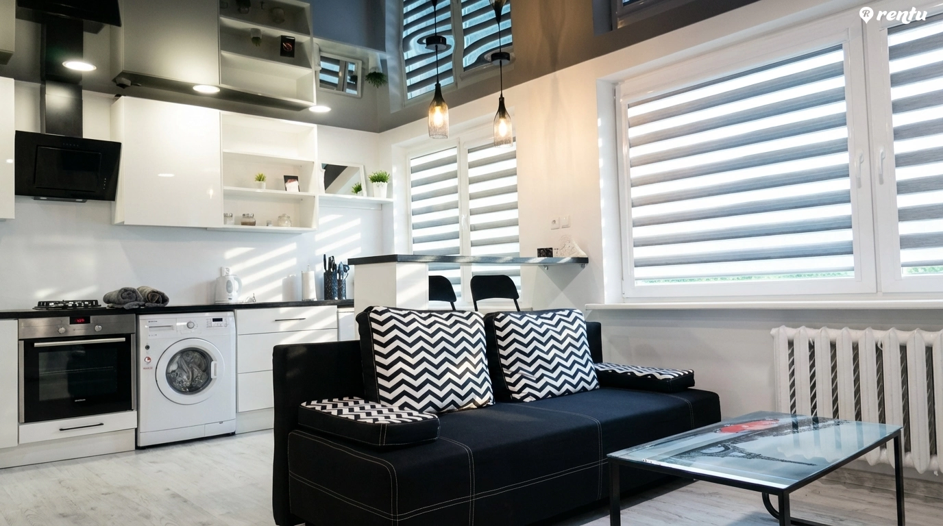 Black & White Studio apartment