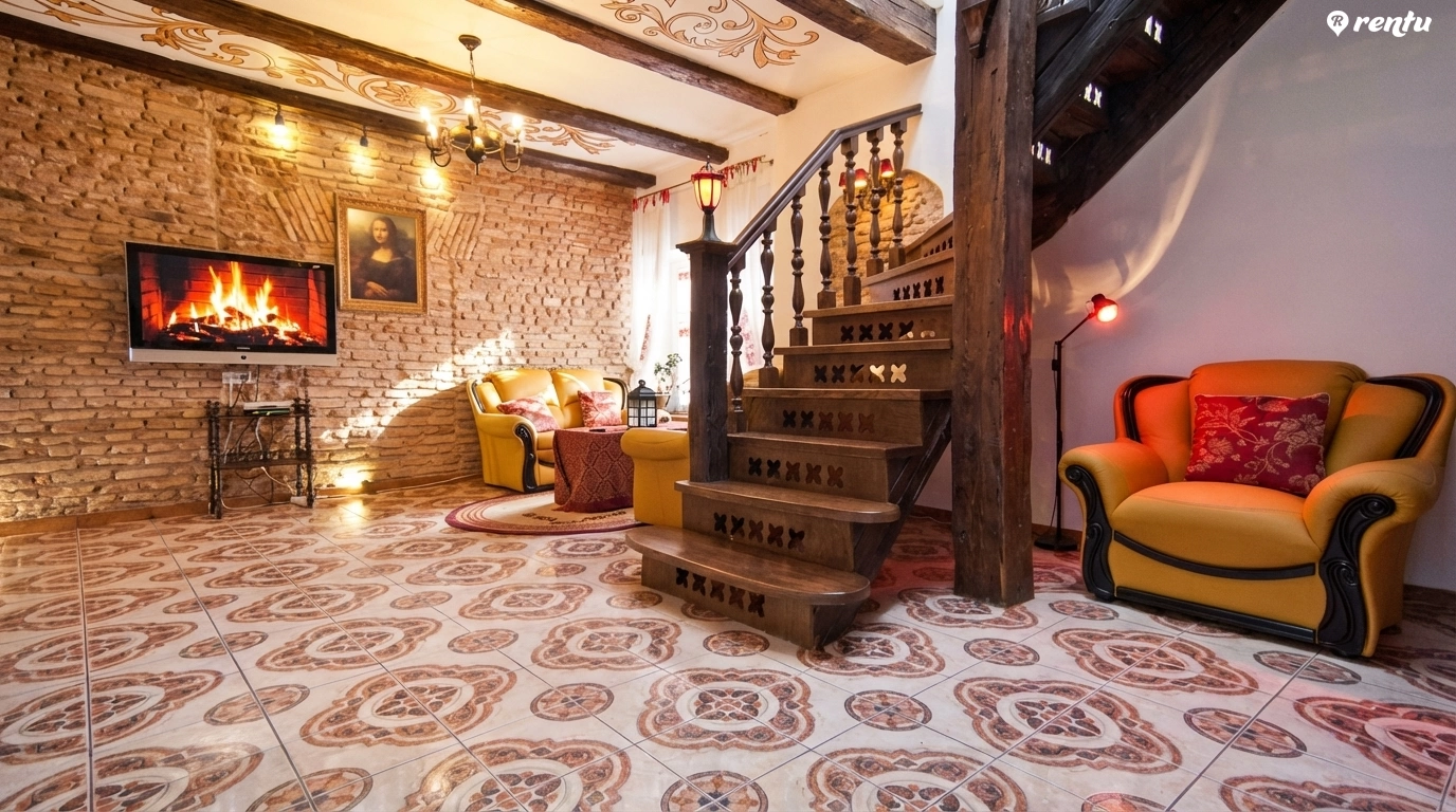 Prabangus butas per tris aukštus su jacuzzi №3