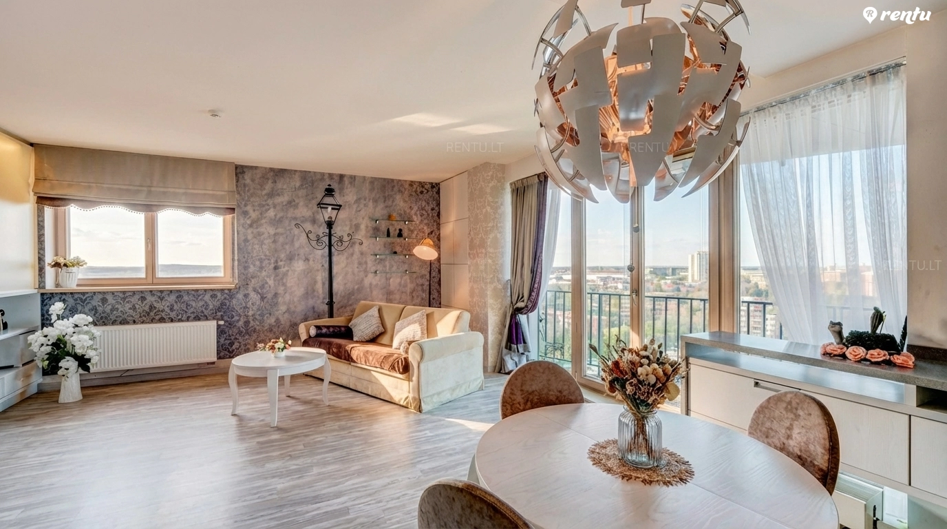 Jaukūs apartamentai „Burė“ su įspūdingu vaizdu