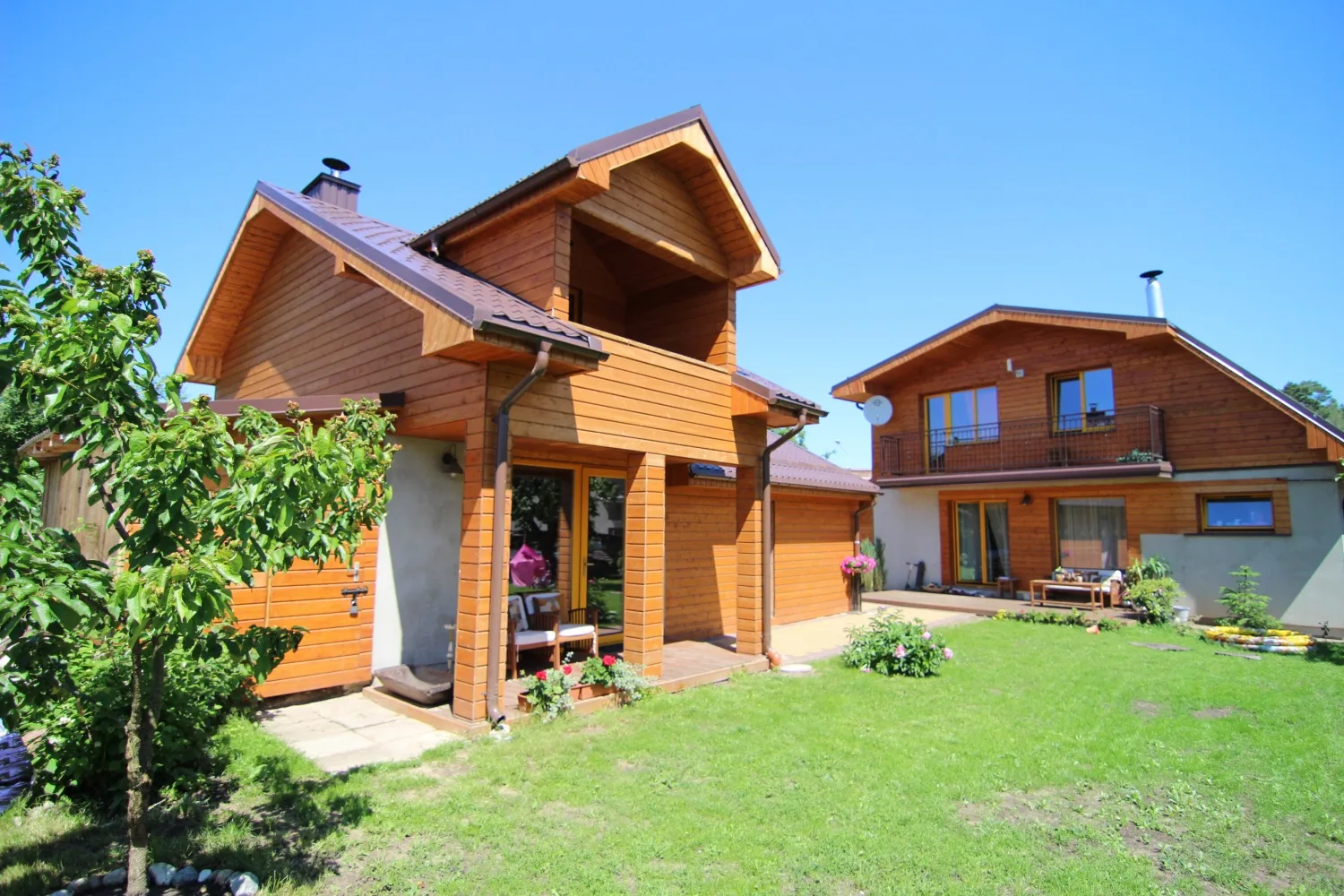 Аренда дома с баней в Бирштонас