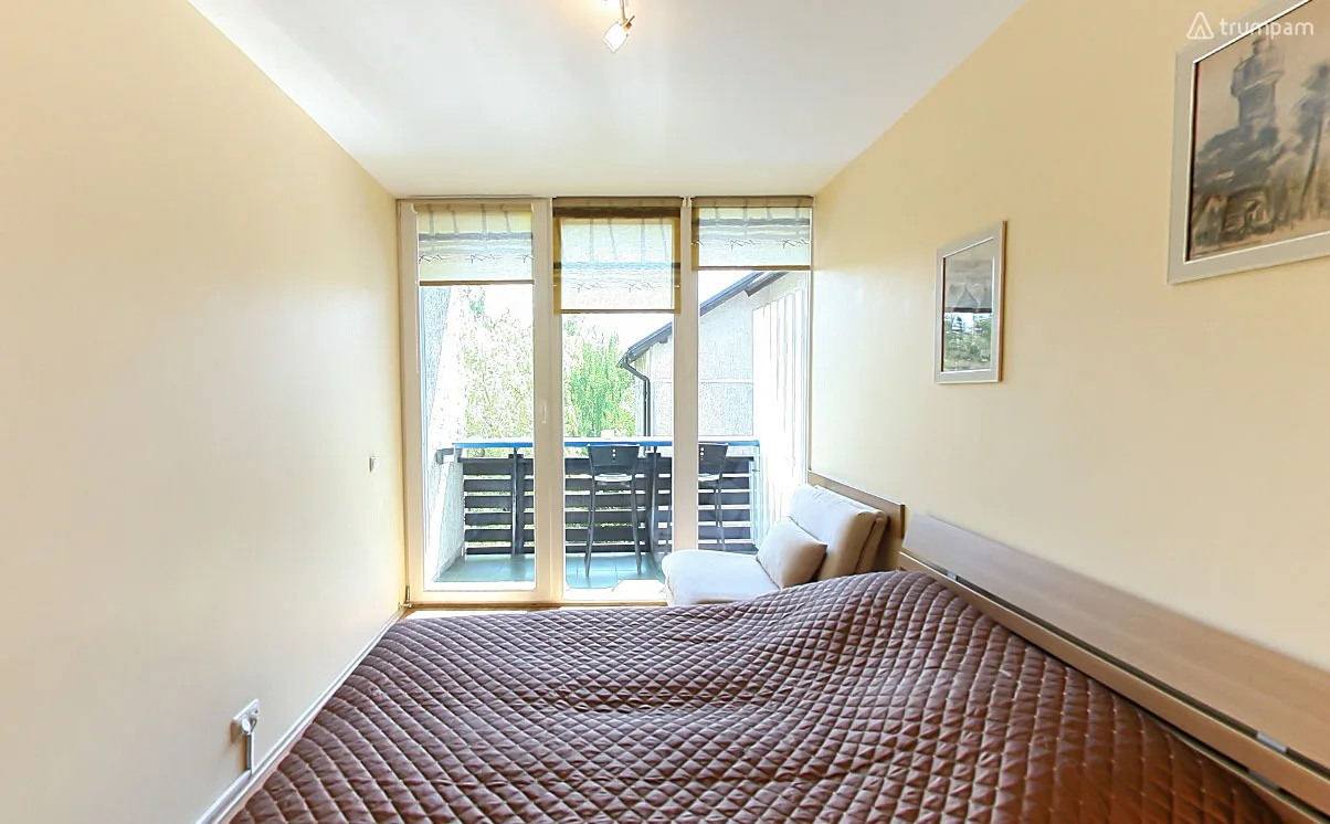 Уютная квартира (2-3 человека) с видом на сосновый лес